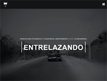 Tablet Screenshot of entrelazando.com